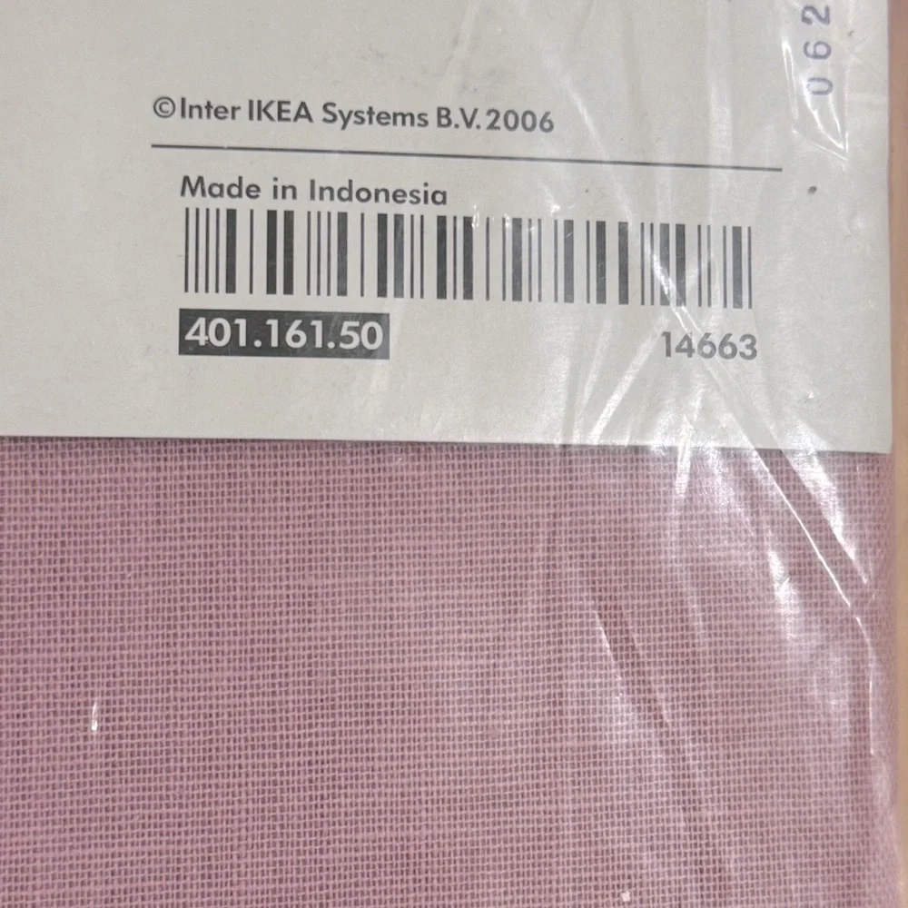 Pair of IKEA  Lavender ENSTA  Curtain Panels 140 x 215 cm (55 x 85 inches)